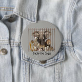 Leeren Sie die Tierschutzrechte der Käfige Button (Beispiel)