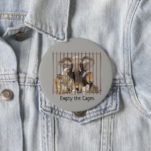 Leeren Sie die Tierschutzrechte der Käfige Button (Beispiel)