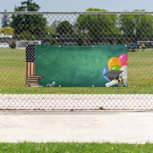 leerer Absolvent Banner (Insitu)