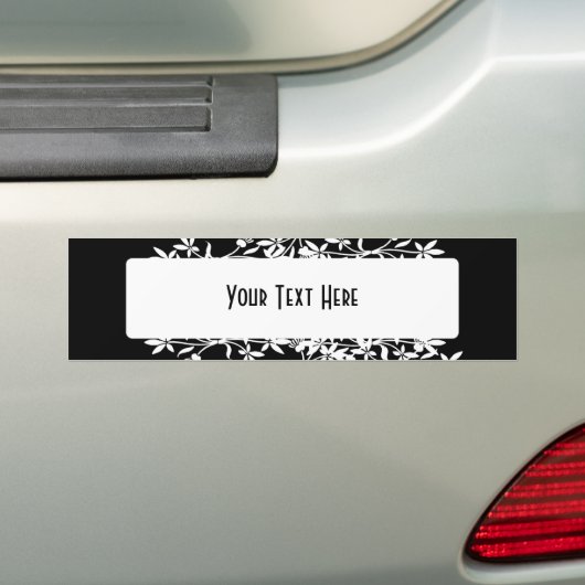 Leerer Blumen-Aufkleber - schaffen Sie Ihren Autoaufkleber (Auf Auto)