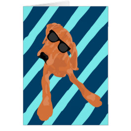 Leerer cooler Redbone Coonhound