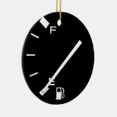 Leerer Gas-Behälter Keramik Ornament (Rechts)