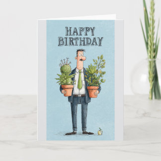 Leerer Geburtstag Feiertagskarte