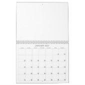 leerer Kalender (Jan 2027)