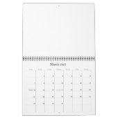 leerer Kalender 2026 (Mär 2027)