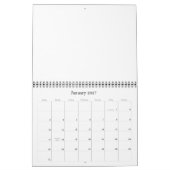 leerer Kalender 2026 (Jan 2027)