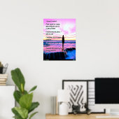 Leerer Komfort Poster (Heimbüro)