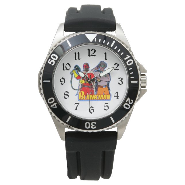 LEERER MANN  ARMBANDUHR (Vorderseite)
