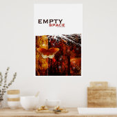 Leerer Raum Poster (Küche)