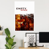 Leerer Raum Poster (Heimbüro)