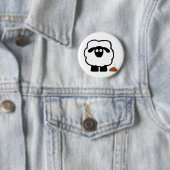 Leerer Schaf-Knopf Button (Beispiel)