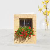 Leeres Anmerkung Karten-/Caminode Santiago Karte (Gelbe Blume)