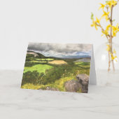 Leeres Anmerkungs-Karten-12x18 Karte (Gelbe Blume)