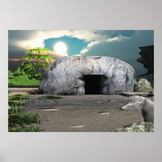 Leeres Grab Christi Poster (Vorne)