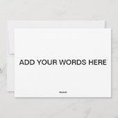 Leeres Grab von Ostern Feiertagskarte (Rückseite)