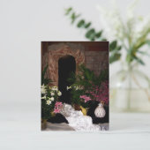 Leeres Grab von Ostern Feiertagspostkarte (Stehend Vorderseite)