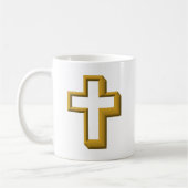 Leeres Kreuz Kaffeetasse (Links)