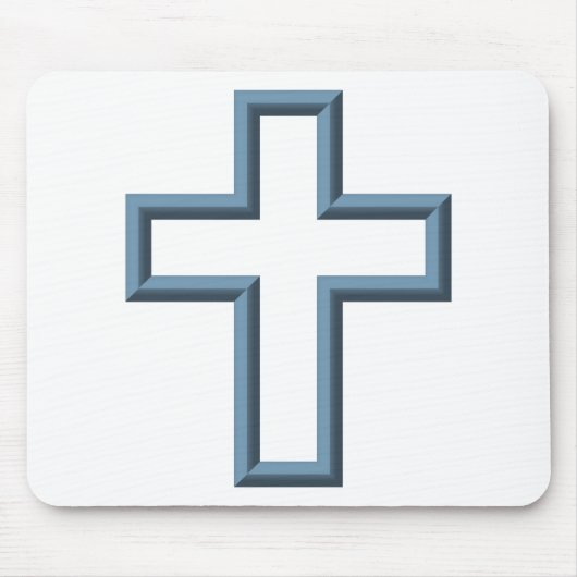 Leeres Kreuz Mousepad (Vorne)