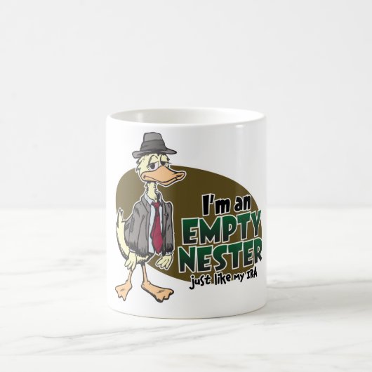 Leeres Nest Kaffeetasse (Mittel)