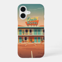 Leeres Parkplatz-Motel