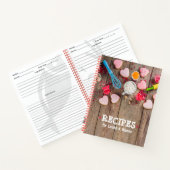Leeres Rezept Buch für Paare (Innenseite)