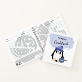 Leeres Rezept Buch zum Schreiben (Niedlicher blaue (Innenseite)