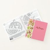 Leeres Rezept-Notebook zum Einschreiben Notizblock (Innenseite)