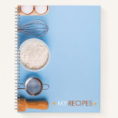 Leeres Rezept-Notebook zum Einschreiben Notizblock (Vorderseite)