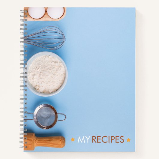Leeres Rezept-Notebook zum Einschreiben Notizblock (Vorderseite)
