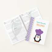 Leeres Rezept-Notebook zum Einschreiben Notizblock (Innenseite)