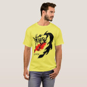 Leerfuchs, SCHÜCHTERNER, SCHLAUER FUCHS T-Shirt (Vorne ganz)