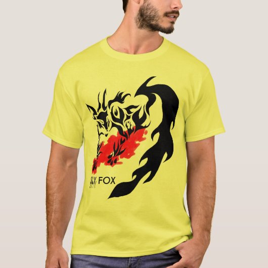 Leerfuchs, SCHÜCHTERNER, SCHLAUER FUCHS T-Shirt (Vorderseite)