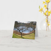 Leerkarte, Landschaft Karte (Gelbe Blume)