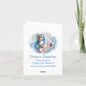 Leerkarte - Ozeantochter Karte (Rückseite)