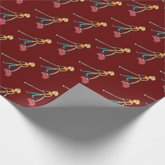 Leerlauf Geschenkpapier (Ecke)