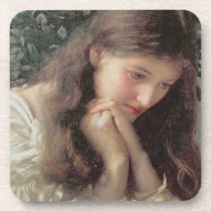 Leerlauf zerreißt (w/c auf Papier) Getränkeuntersetzer