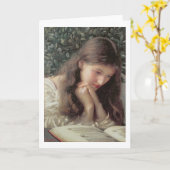 Leerlauf zerreißt (w/c auf Papier) Karte (Gelbe Blume)