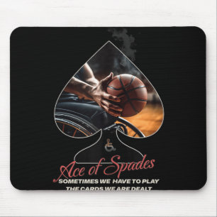 Leerlaufbahn oben mousepad