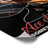 Leerlaufbahn oben poster (Ecke)