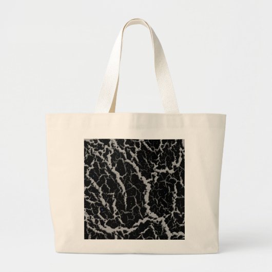 Leerlaufbahn - Silber Jumbo Stoffbeutel (Vorne)