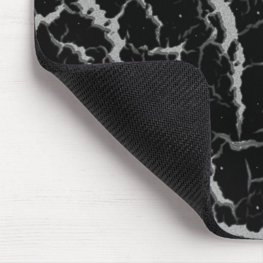 Leerlaufbahn - Silber Mousepad (Ecke)