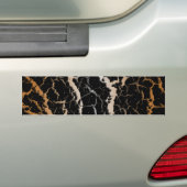 Leerlaufbahn - weiß/Bronze Autoaufkleber (Auf Auto)