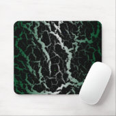 Leerlaufbahn - Weiß/Wald Mousepad (Mit Mouse)