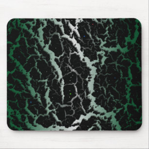 Leerlaufbahn - Weiß/Wald Mousepad