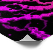 Leerlaufdrehzahl - rosa/orange poster (Ecke)