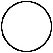 Leerlaufkreis (Text hinzufügen) Runder Aufkleber