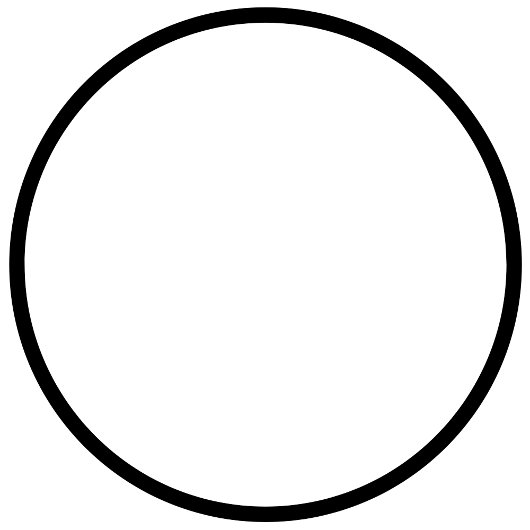 Leerlaufkreis (Text hinzufügen) Runder Aufkleber