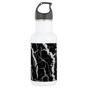 Leerlauflava - weiß/silber edelstahlflasche