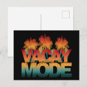 Leerlaufmodus Postkarte (Vorne/Hinten)