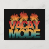 Leerlaufmodus Postkarte (Vorderseite)